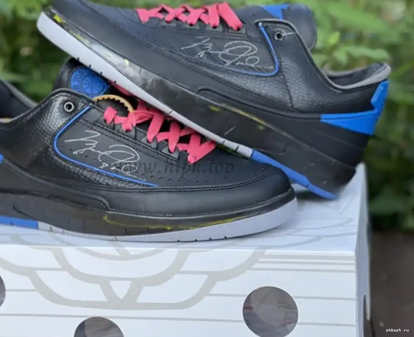 blue x materials Air Jordan ship God Low 2 ready OFF-WHITE retail to PK 0513